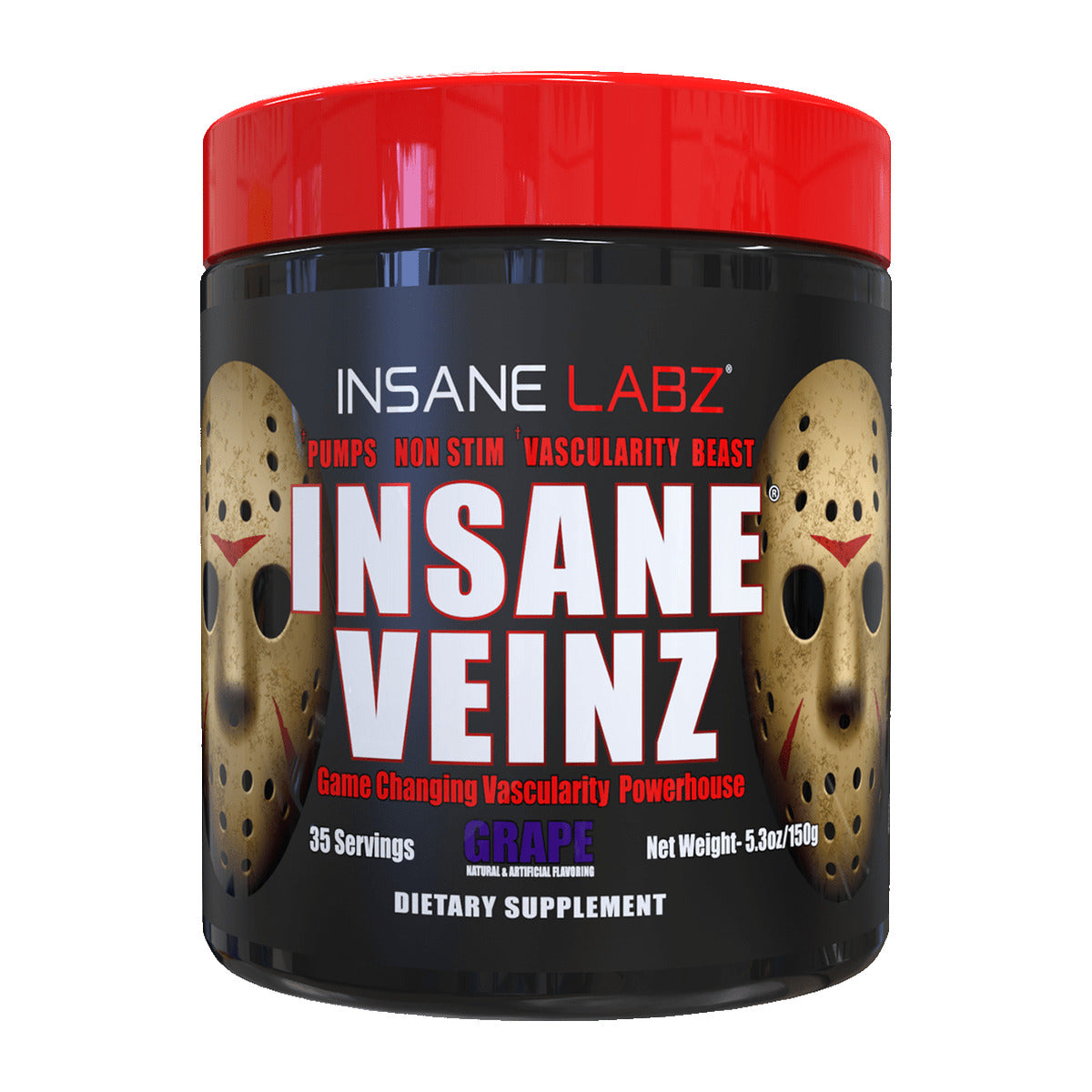 Insane Labz Insane Veinz Pump Pre-Workout - Grape