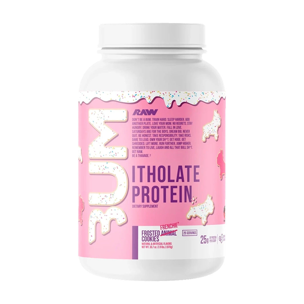 CBUM Itholate Whey Protein Isolate - Frosted Frenchie Cookie