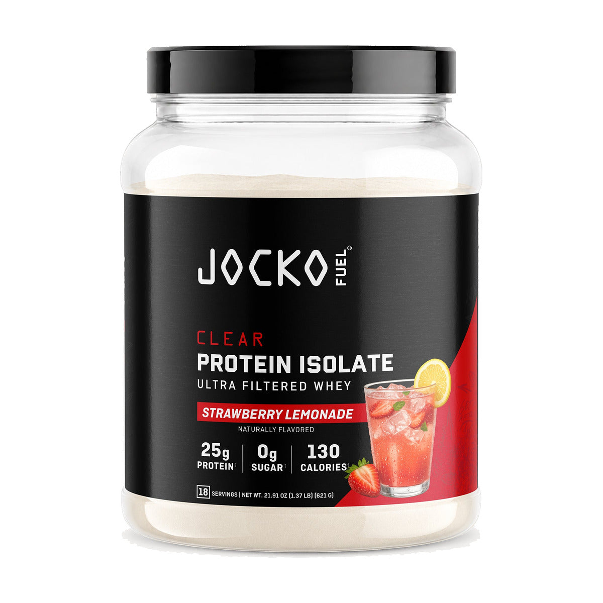 Jocko Fuel Clear Protein Isolate - Strawberry Lemonade