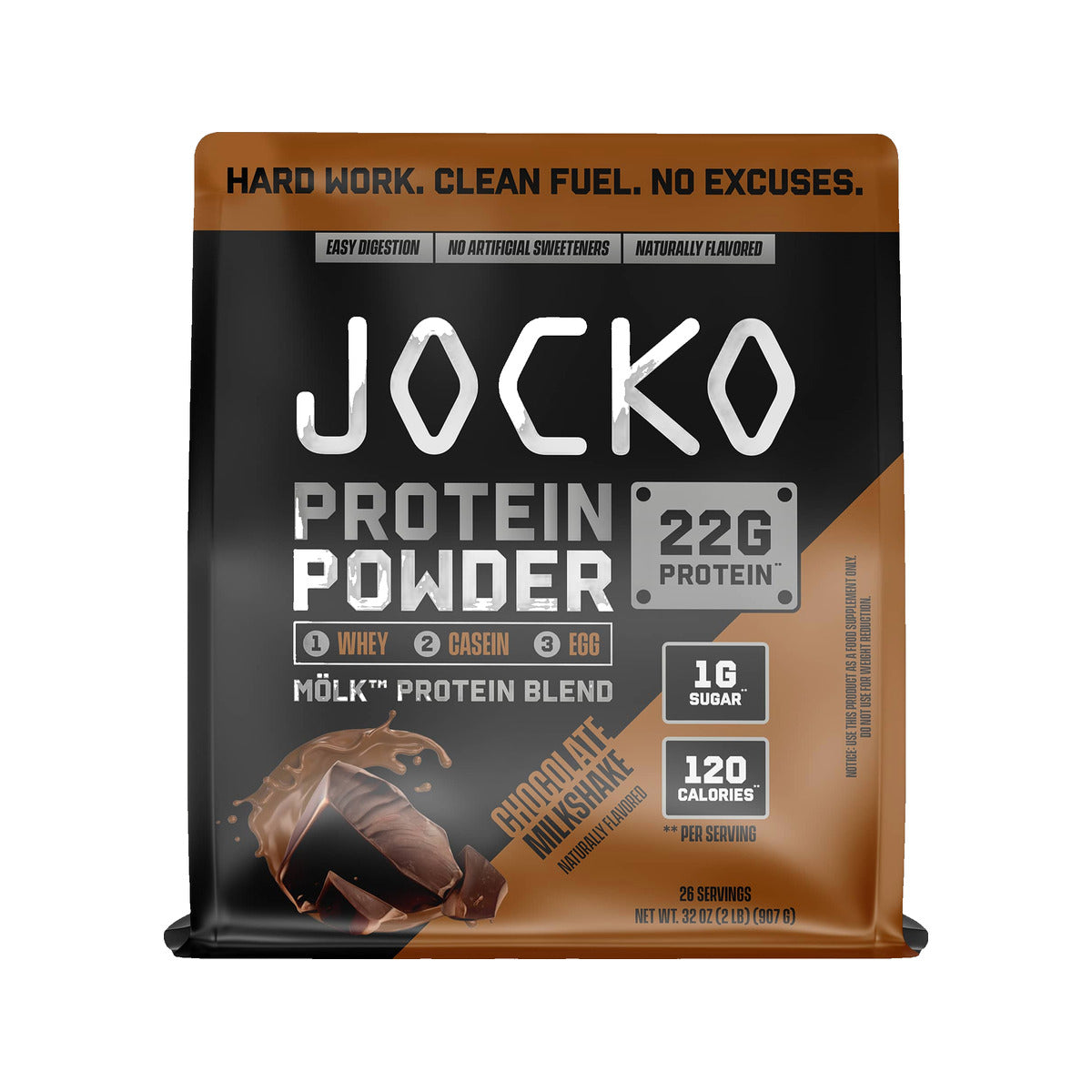 Jocko Fuel MÖLK Protein Powder - Chocolate Milkshake