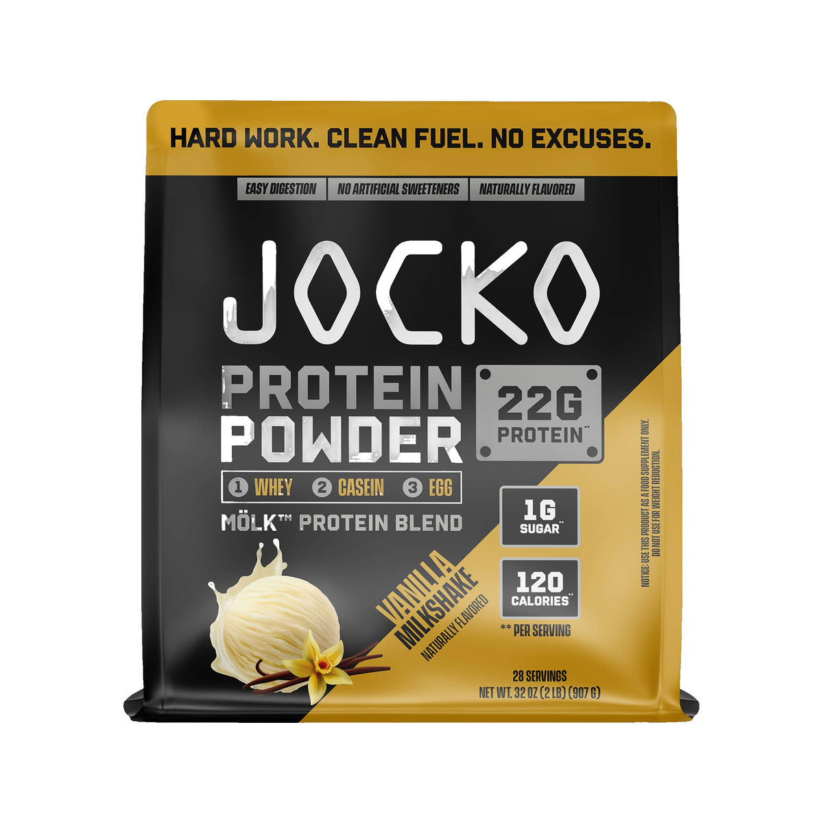 Jocko Fuel MÖLK Protein Powder - Vanilla Milkshake