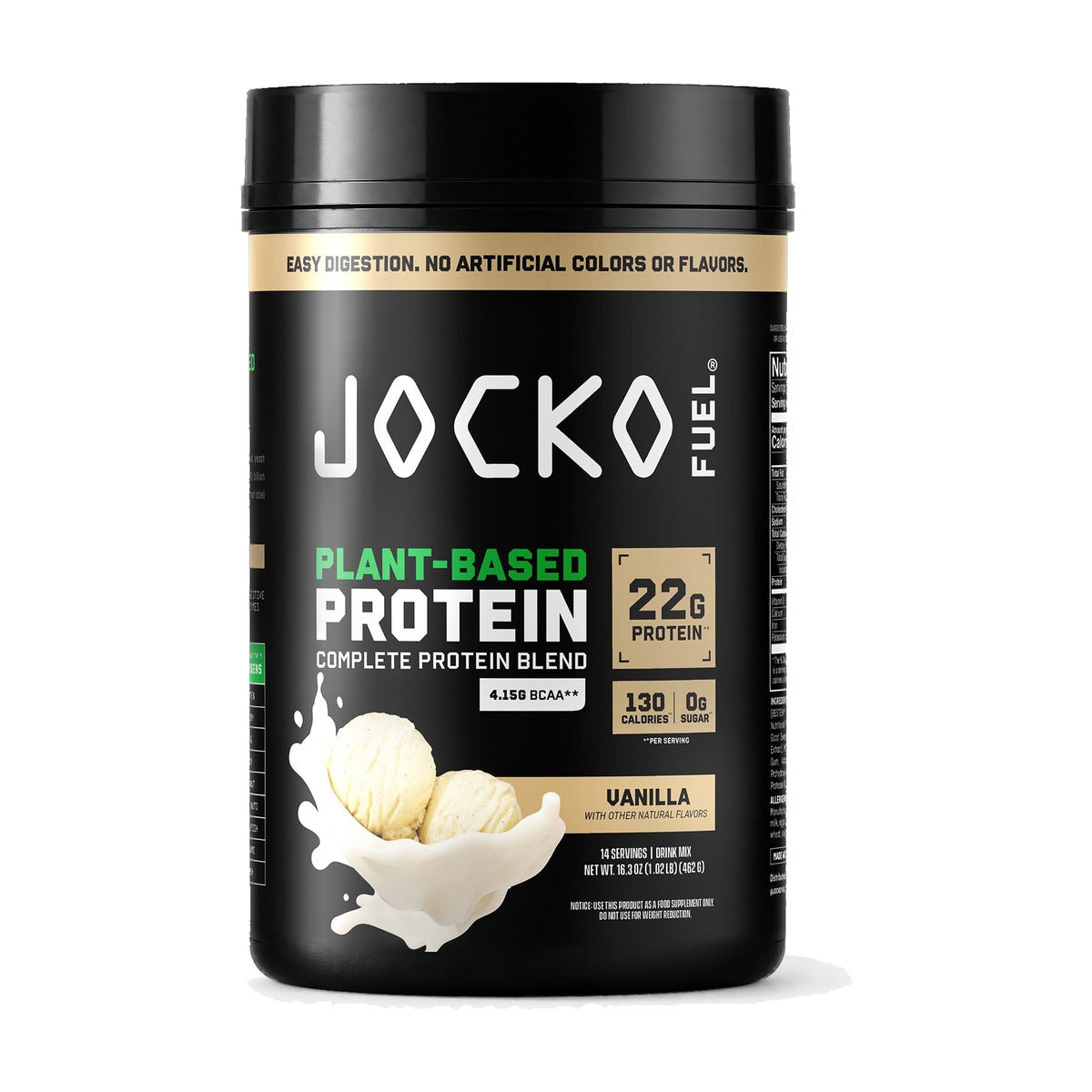 Jocko Fuel Plant-Based Protein Powder - Vanilla