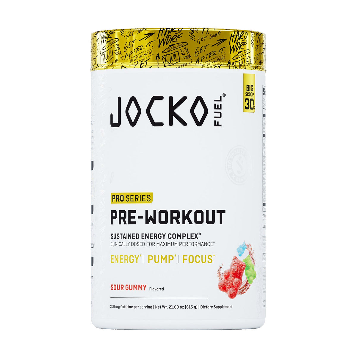 Jocko Fuel ProSeries Pre-Workout - Sour Gummy