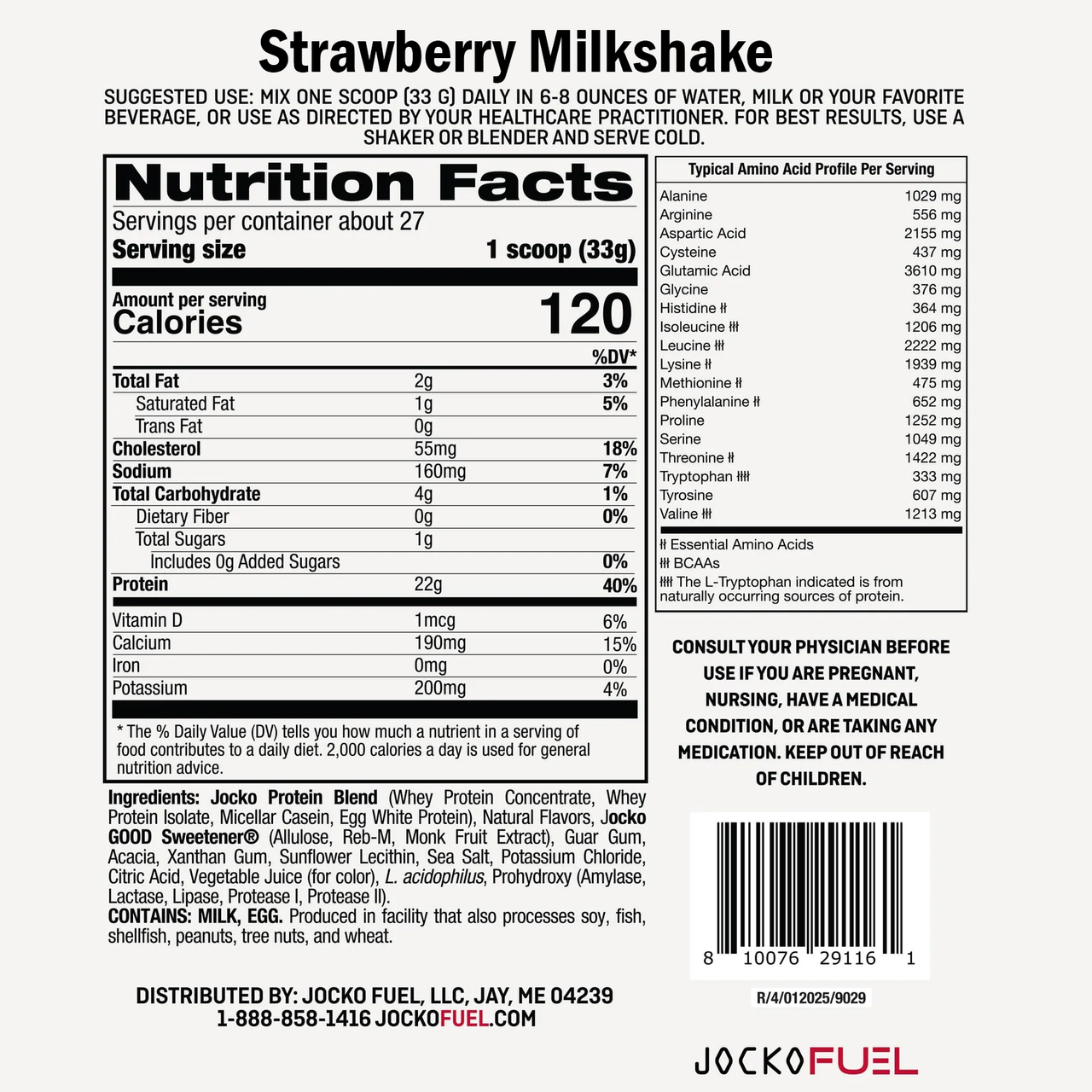 JOCKO MÖLK PROTEIN POWDER