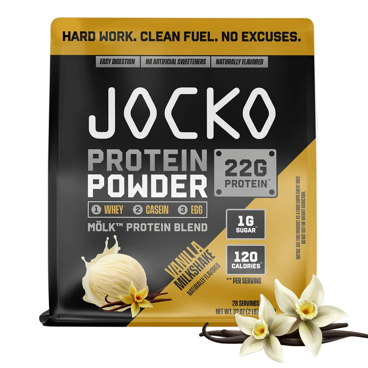 JOCKO MÖLK PROTEIN POWDER - Vanilla Milkshake