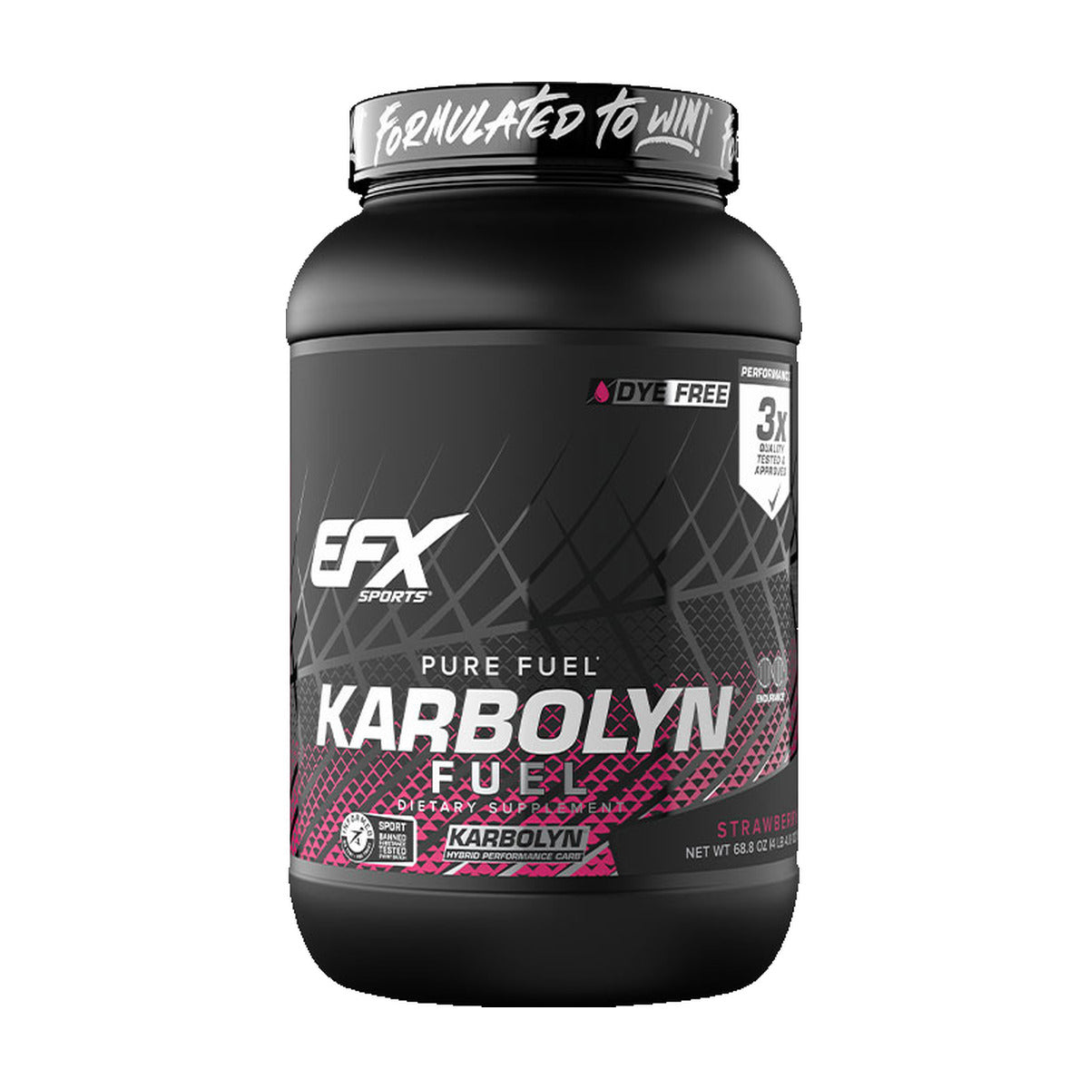 EFX Sports Karbolyn Fuel - Strawberry / 4.4 Lb