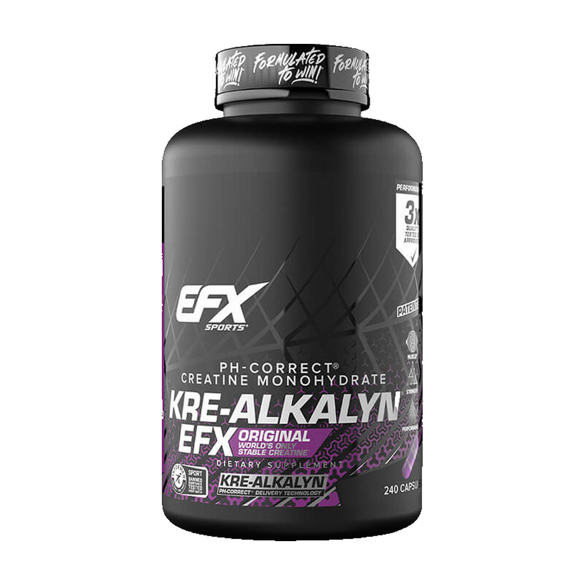 EFX Sports Kre-Alkalyn EFX Capsules - 260 Capsules