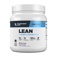 Transparent Labs Lean Pre-Workout - Sour Grape