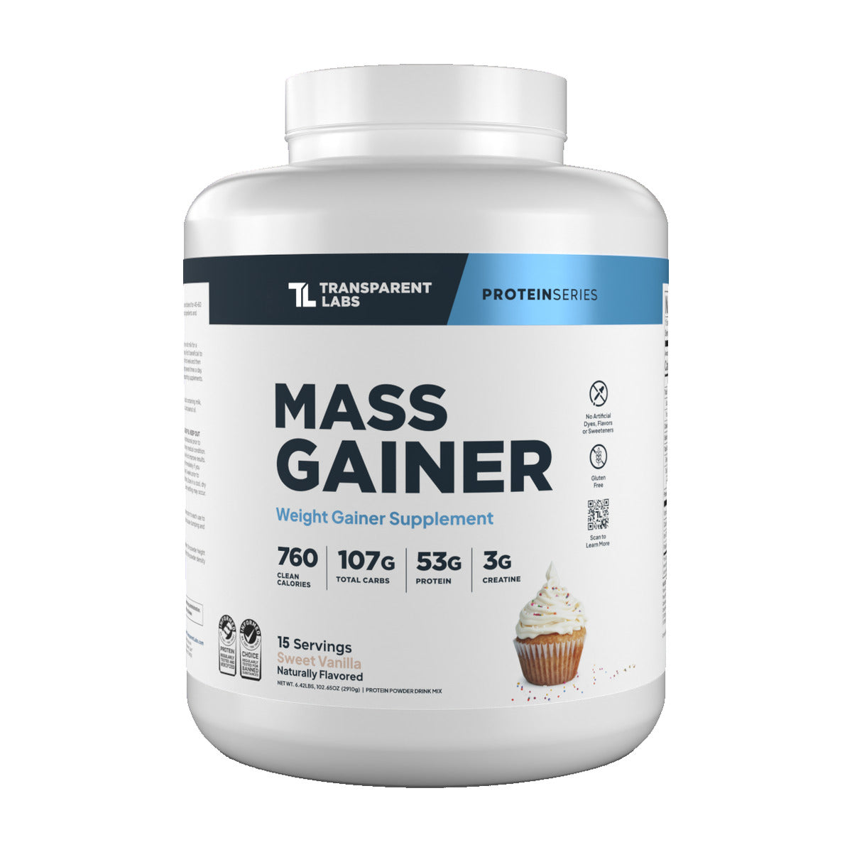 Transparent Labs Mass Gainer - Sweet Vanilla