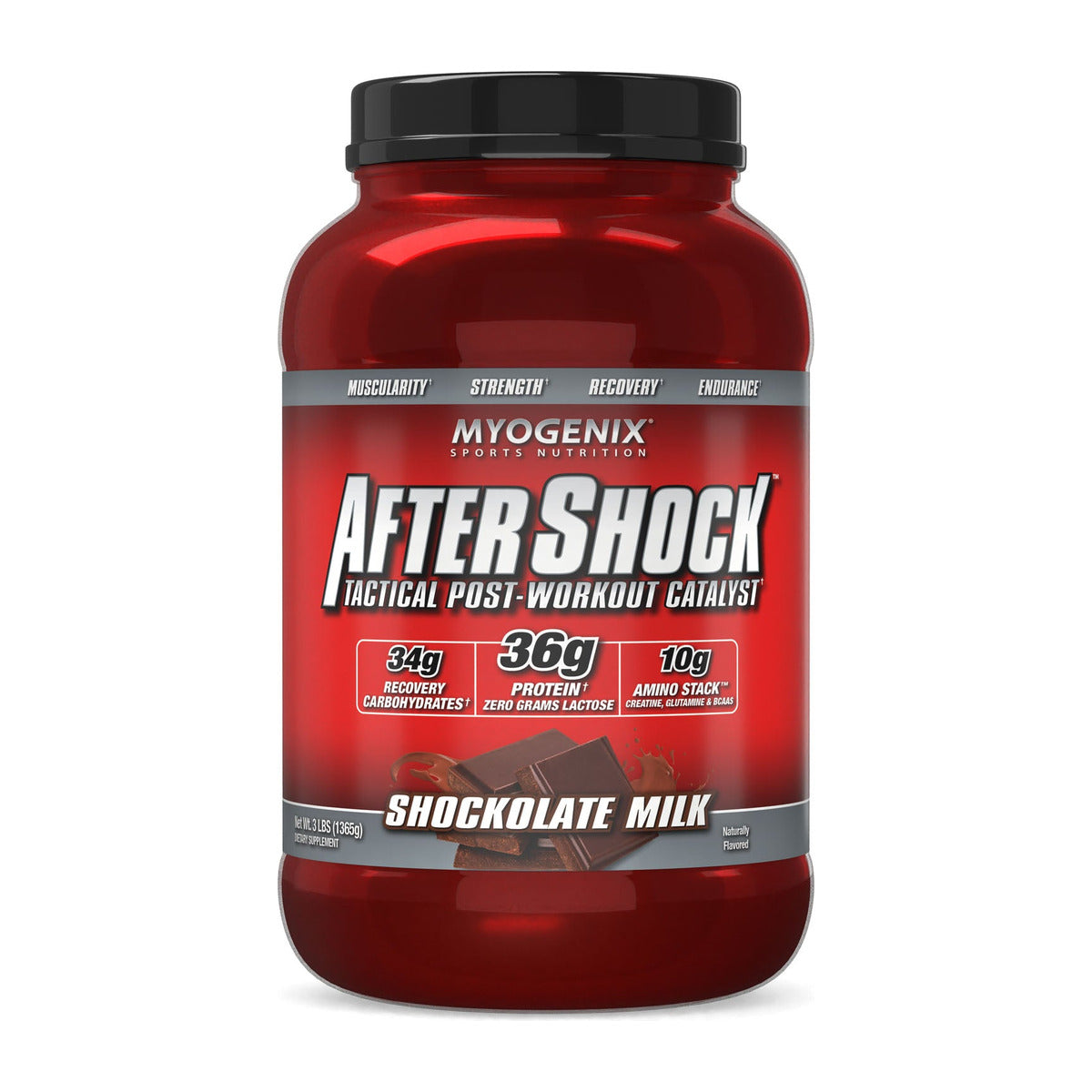 Myogenix Aftershock Recovery - 2.64 LB / Shockolate Milk