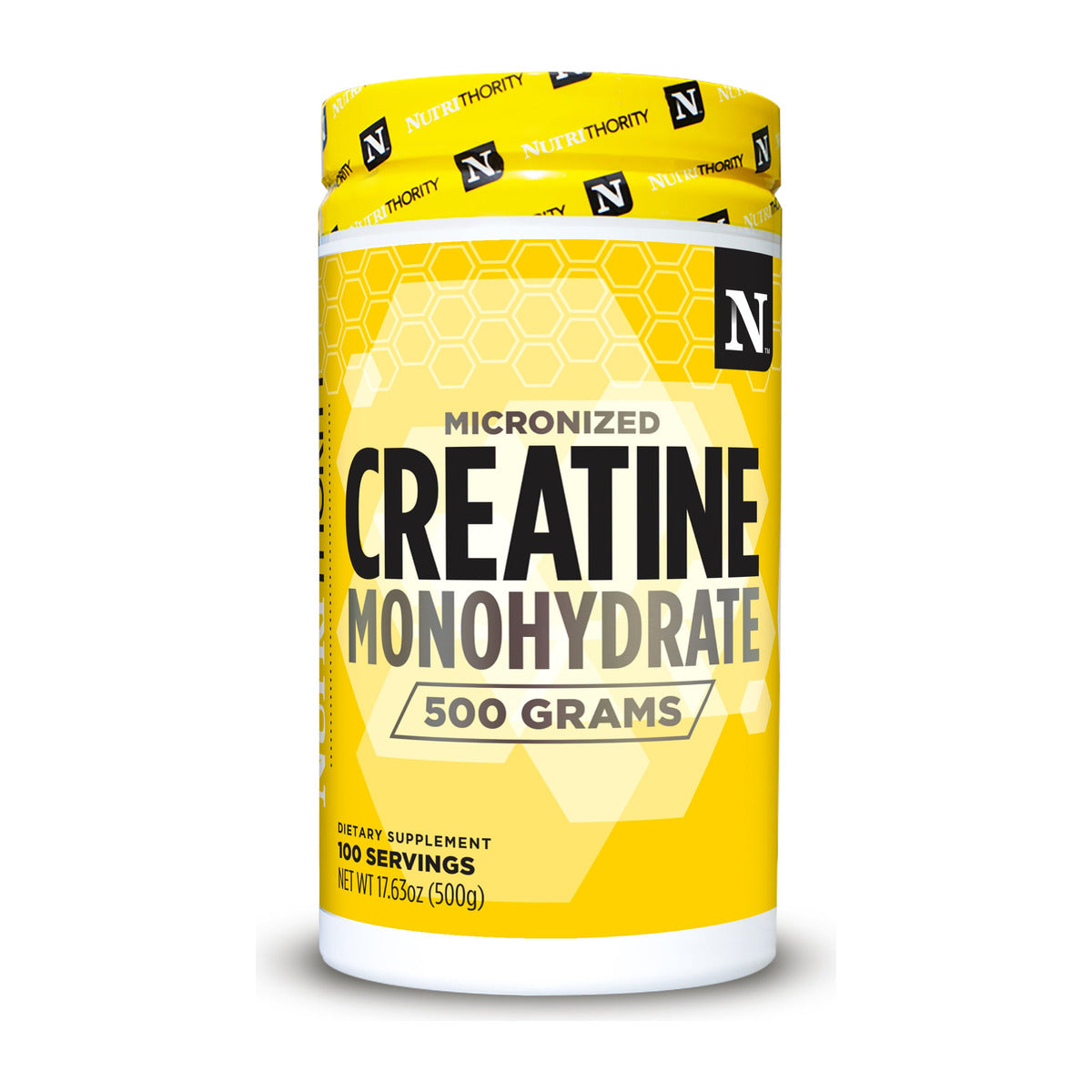 Nutrithority Creatine Monohydrate Powder - 500g