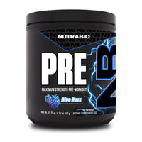 NutraBio PRE Workout - Blue Razz