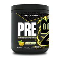 NutraBio PRE Workout - Lemon Burst