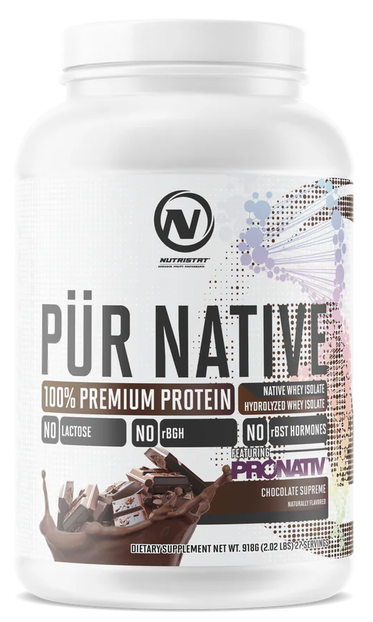 Nutristat PÜR NATIVE - 27 Servings / Chocolate Supreme