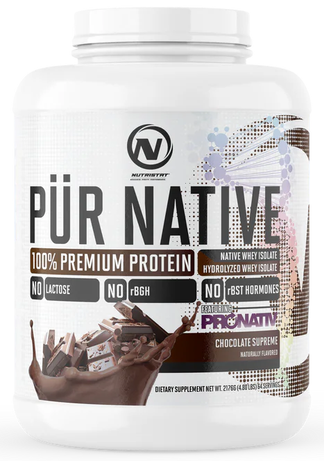 Nutristat PÜR NATIVE - 64 Servings / Chocolate Supreme