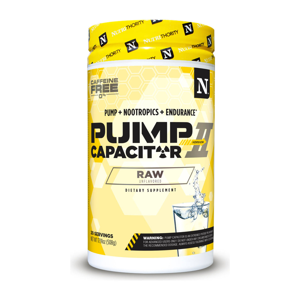 Nutrithority Pump Capacitor II - Raw (Unflavored)