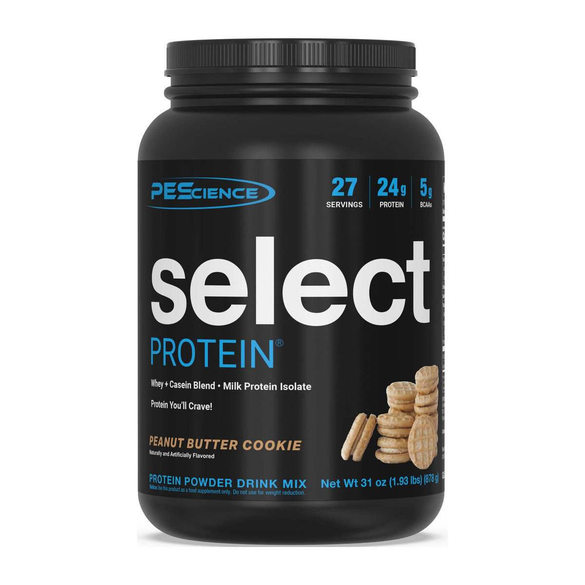 PEScience Select Protein - 1.93lbs Peanut Butter Cookie