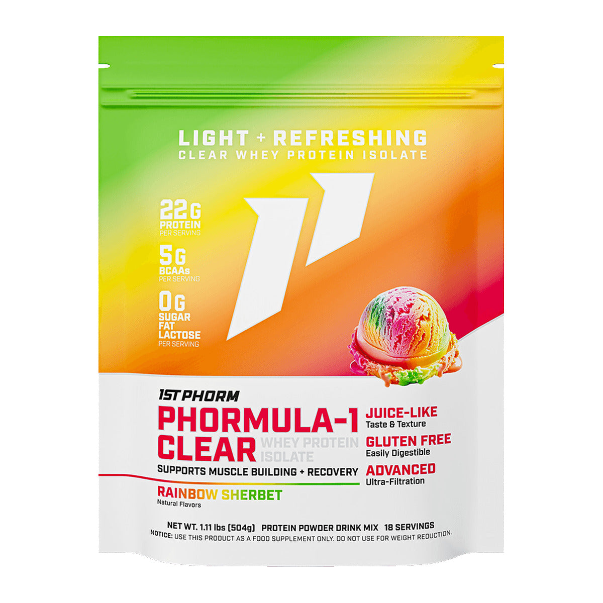 Phormula-1 Clear Rainbow Sherbet