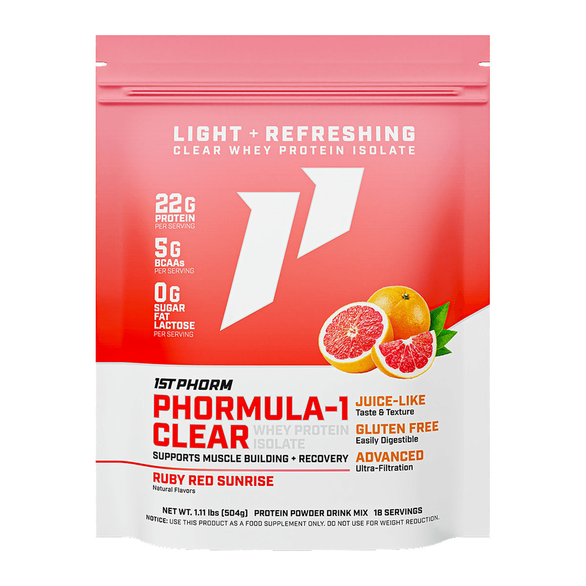 Phormula-1 Clear Ruby Red Sunrise