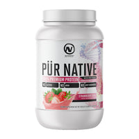 Nutristat PÜR NATIVE - 27 Servings / Strawberry Silk