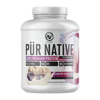 Nutristat PÜR NATIVE - 64 Servings / Blueberry Crumb Cake
