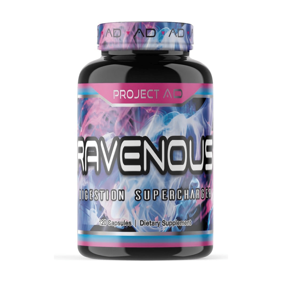 Project AD Ravenous Appetite & Digestion Support - 120 capsules (Project AD bottle)
