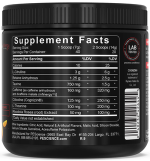 Prolific Pre-Workout