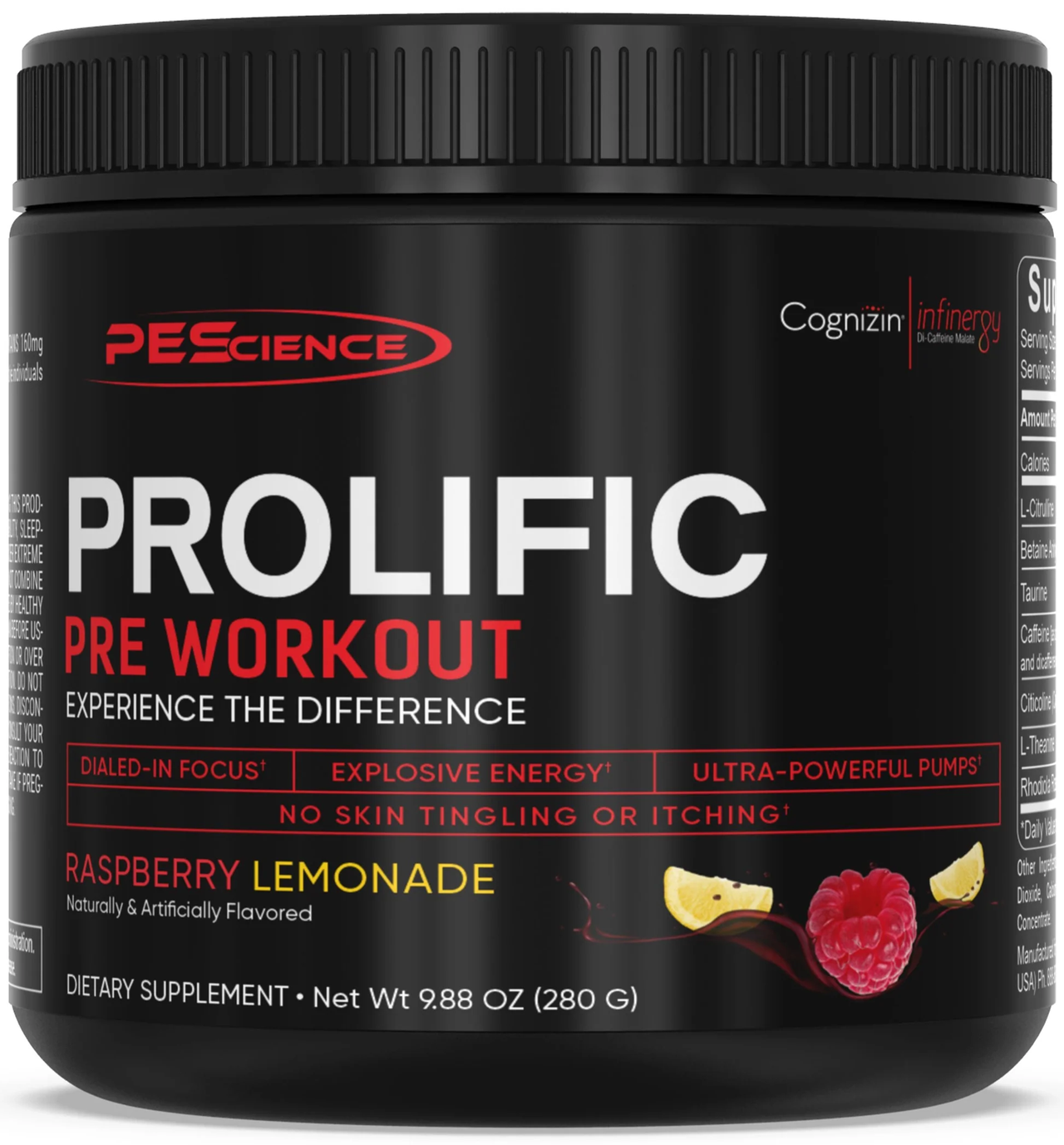 Prolific Pre-Workout - Raspberry Lemonade