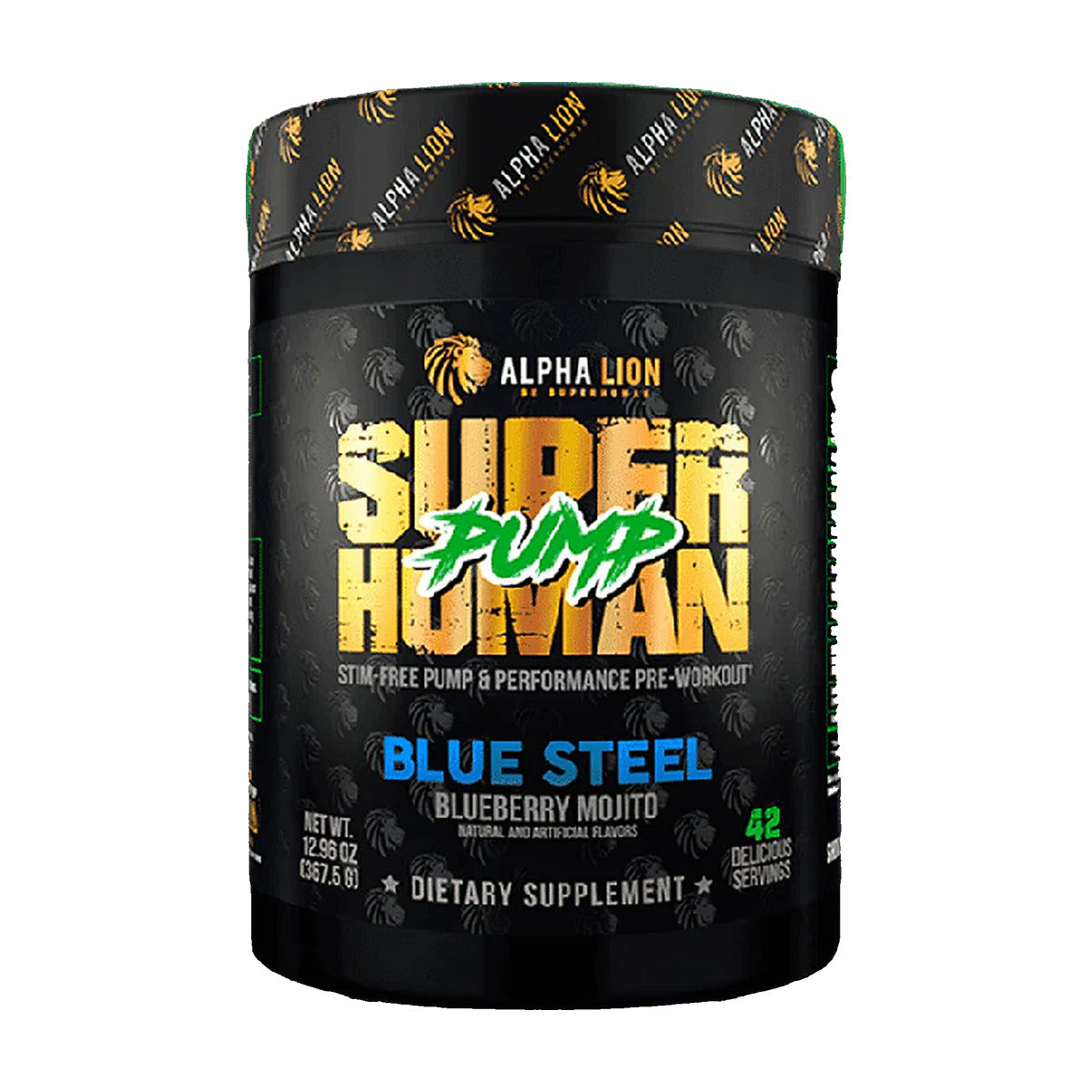 Alpha Lion SuperHuman Pump Blue Steel