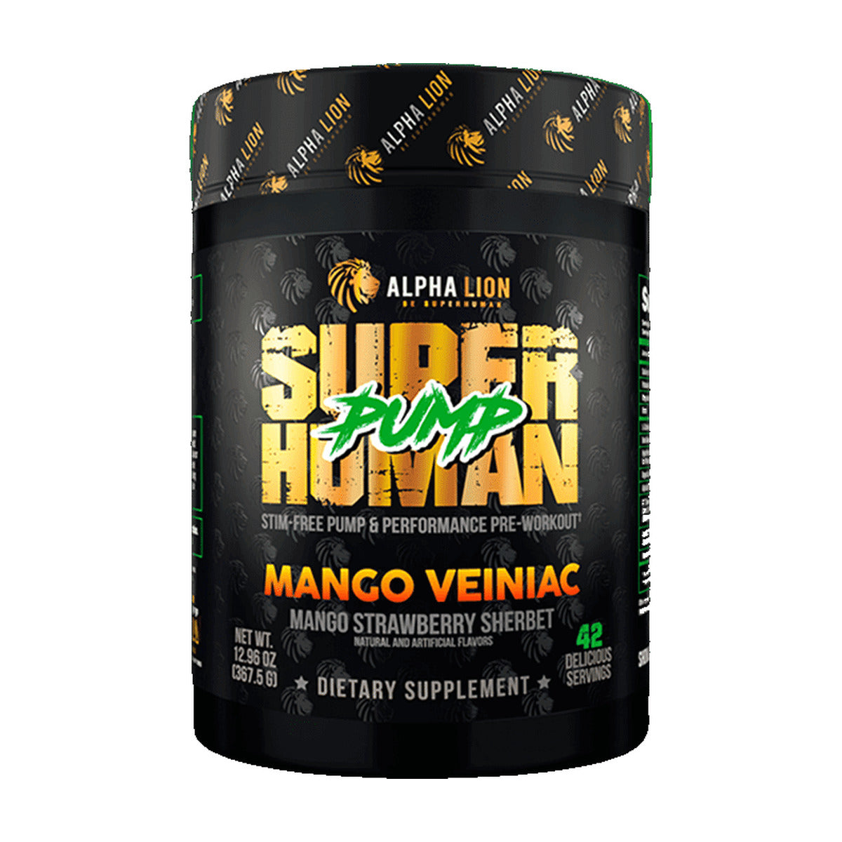 Alpha Lion SuperHuman Pump Mango Veiniac
