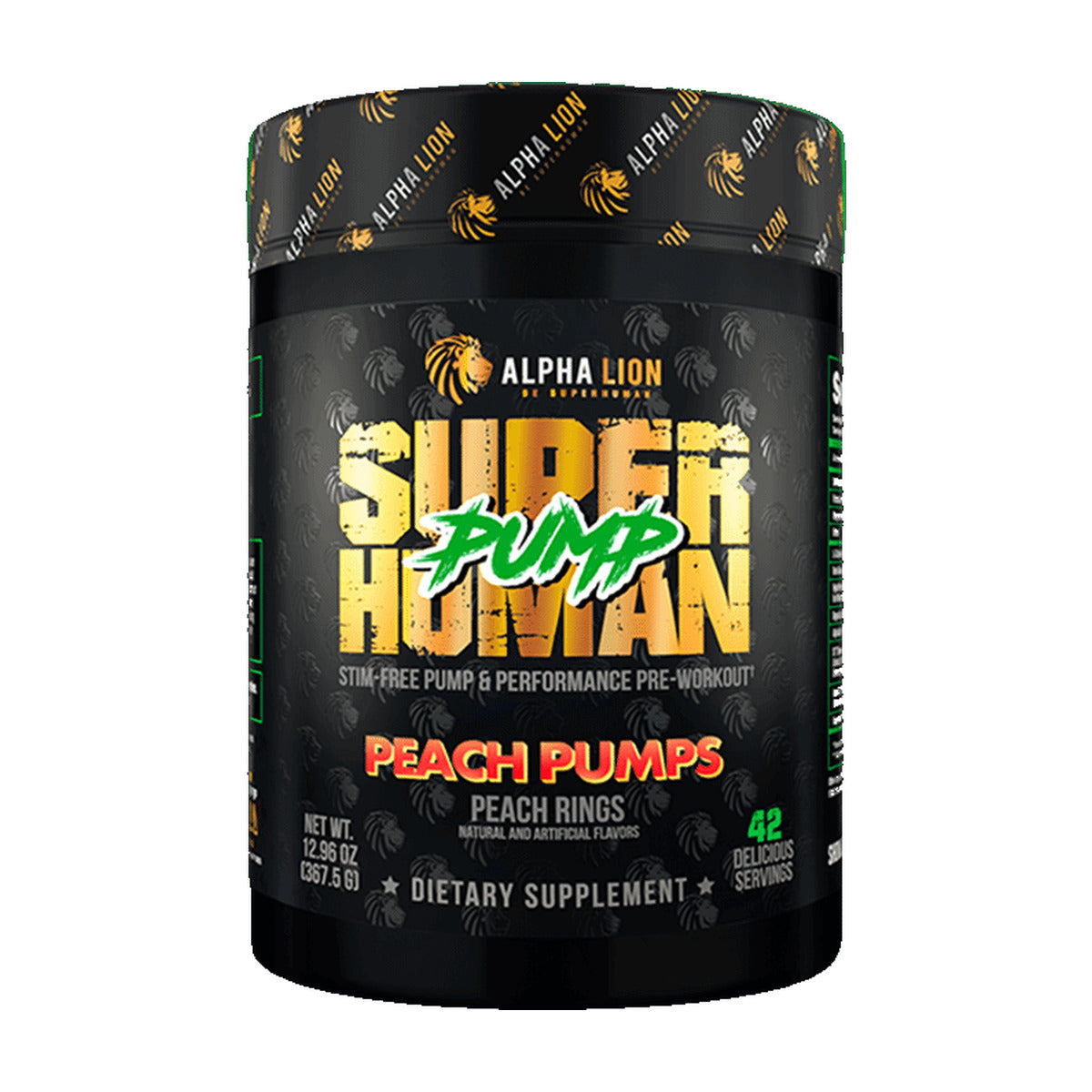 Alpha Lion SuperHuman Pump Peach Pumps