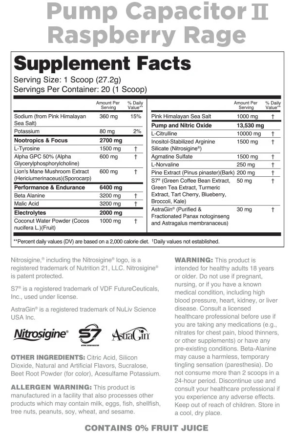 Pump Capacitor II
