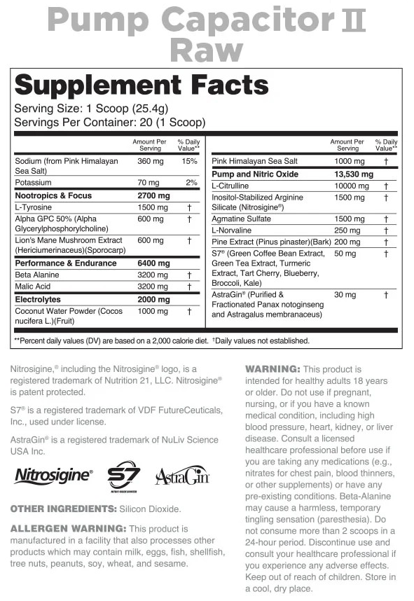 Pump Capacitor II