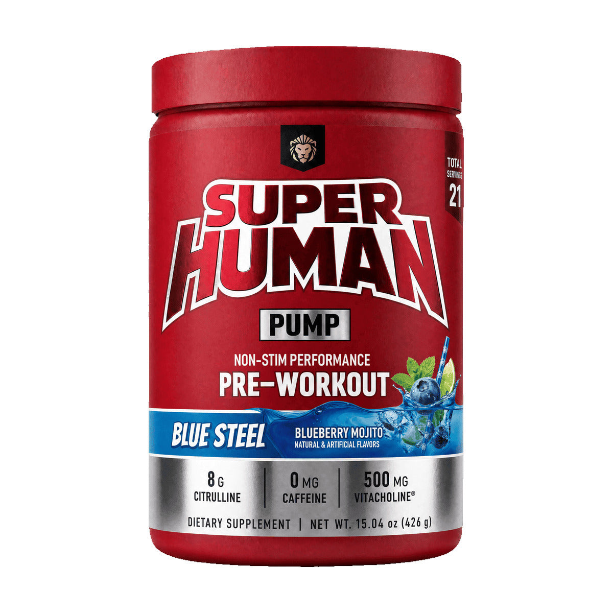 Alpha Lion SuperHuman Pump (Red Label) Blue Steel