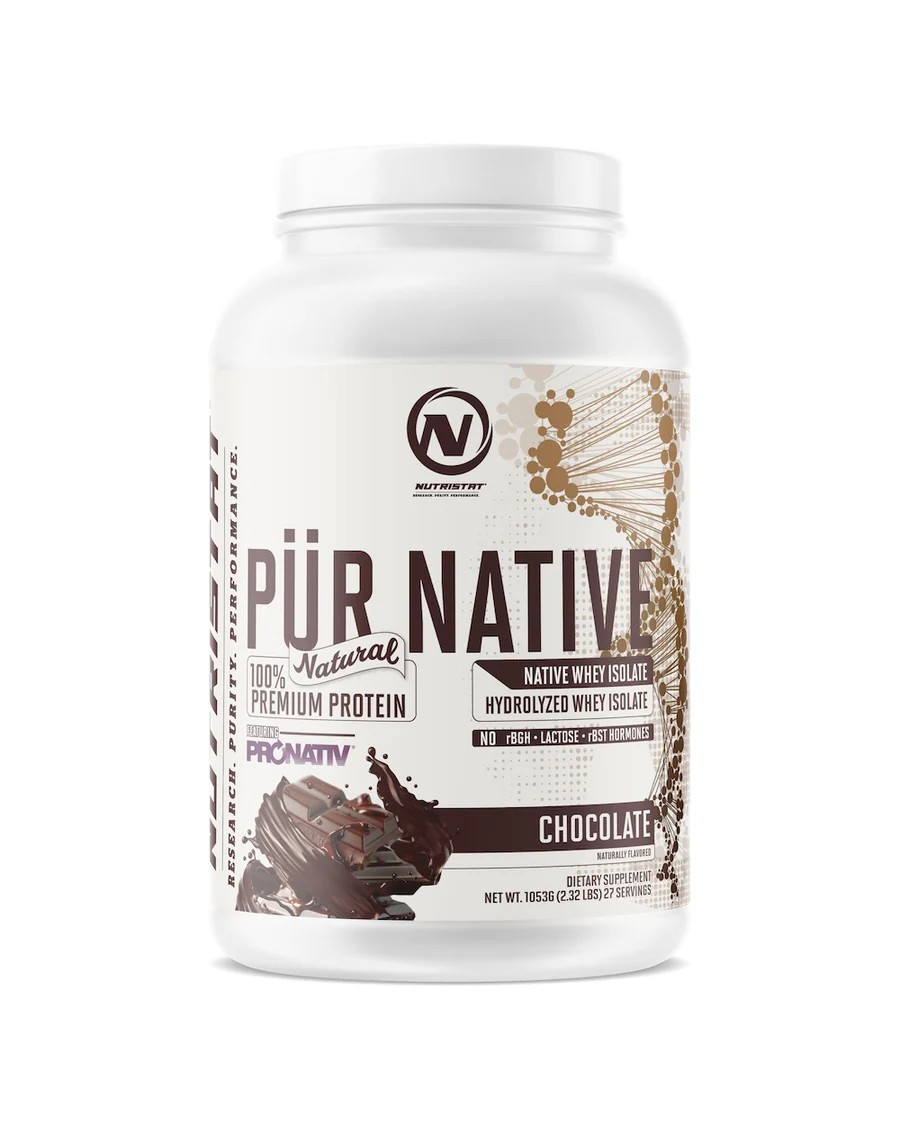 Nutristat PÜR NATIVE NATURAL - 27 Servings / Chocolate