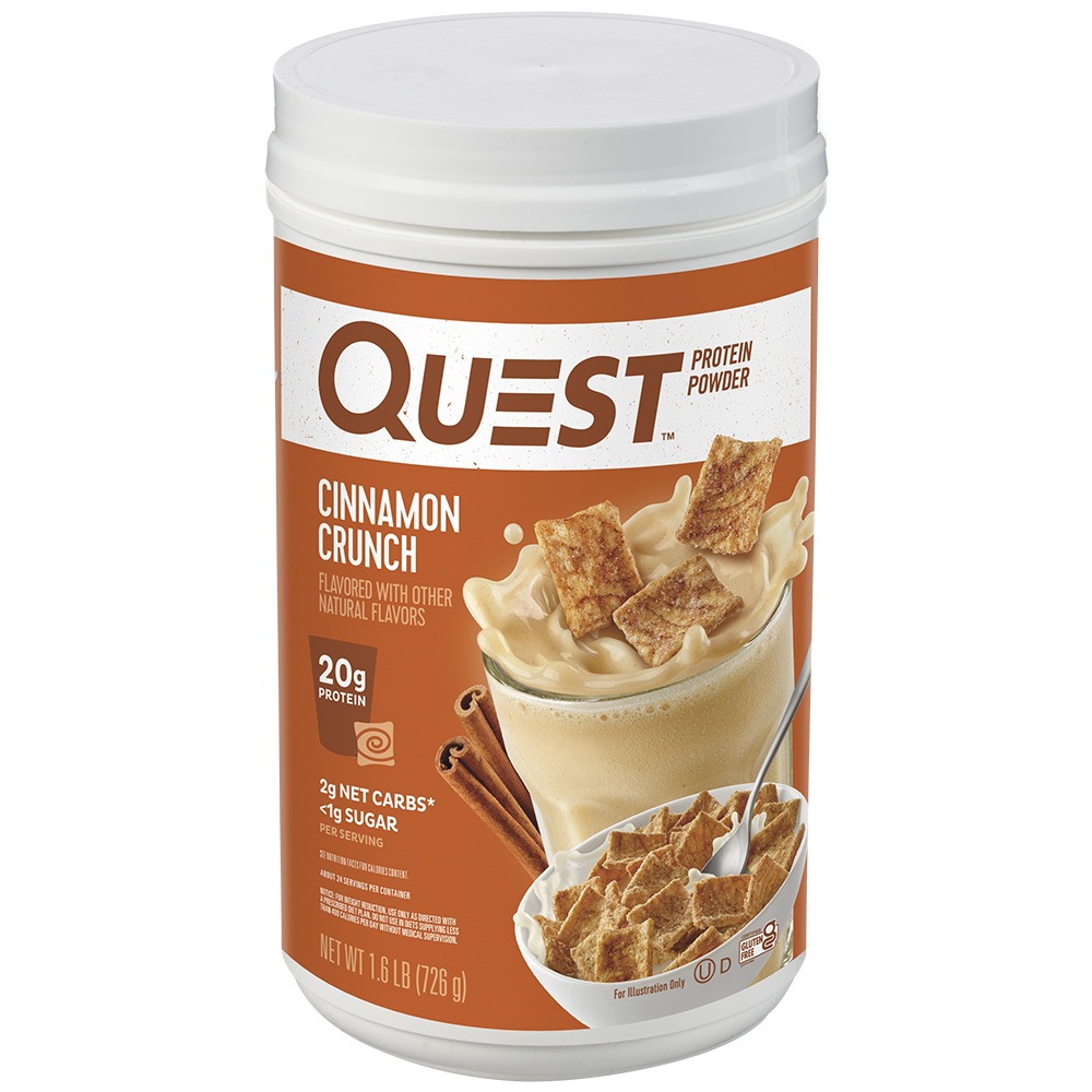 Quest Protein Powder - Cinnamon Crunch