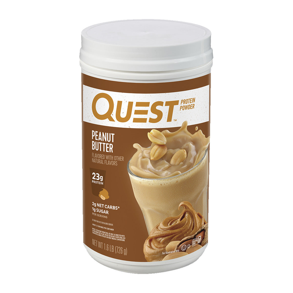 Quest Nutrition Protein Powder - Peanut Butter (1.6 lb)