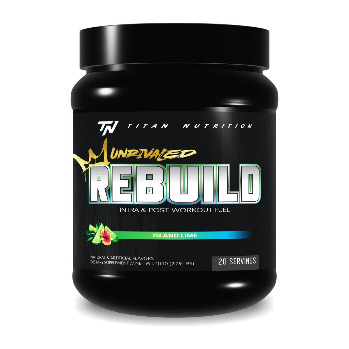 Titan Nutrition ReBuild Unrivaled - Island Lime