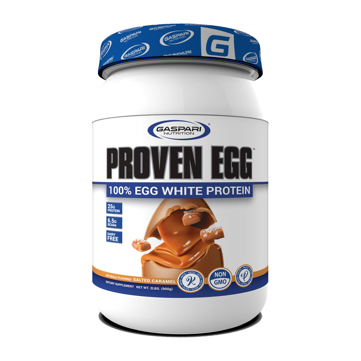 Gaspari Proven Egg 100% Egg White Protein - Salted Caramel