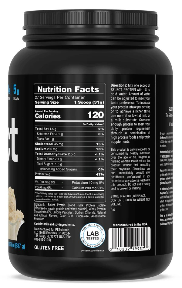 Select Protein Powder