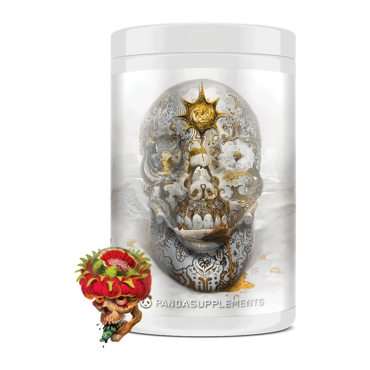 Panda Skull Skull Crusher (Dragonfruit Watermelon)