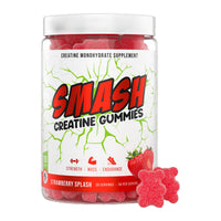 Smash Creatine Gummies Strawberry Splash