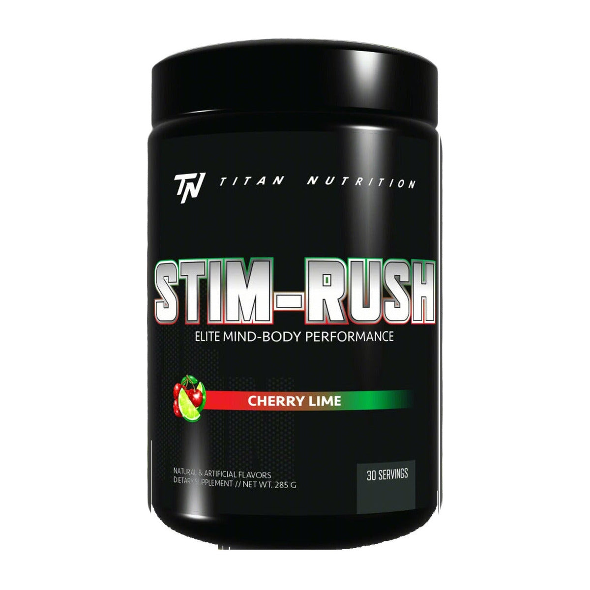Titan Nutrition Stim-Rush Pre-Workout - Cherry Lime