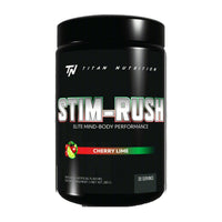 Titan Nutrition Stim-Rush Pre-Workout - Cherry Lime