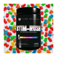 Titan Nutrition Stim-Rush Pre-Workout - Sour Gummy