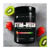 Titan Nutrition Stim-Rush Pre-Workout - Strawberry Kiwi