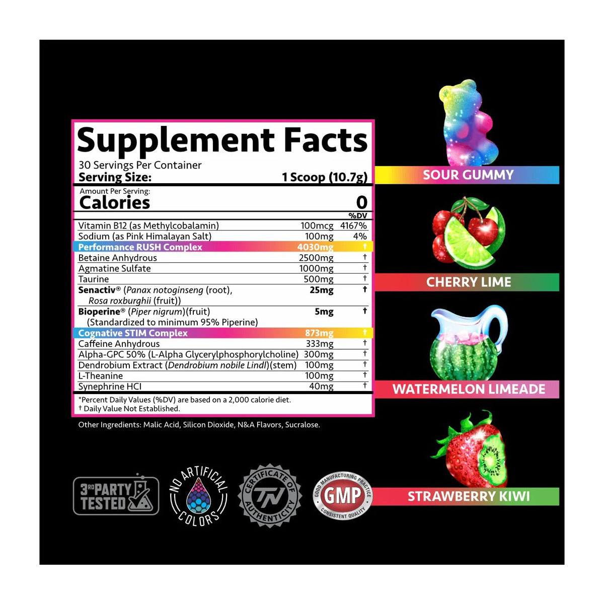 Titan Nutrition Stim-Rush Pre-Workout