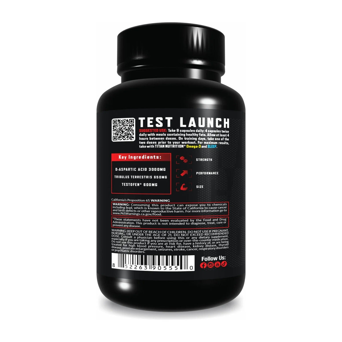 Titan Nutrition Test Launch