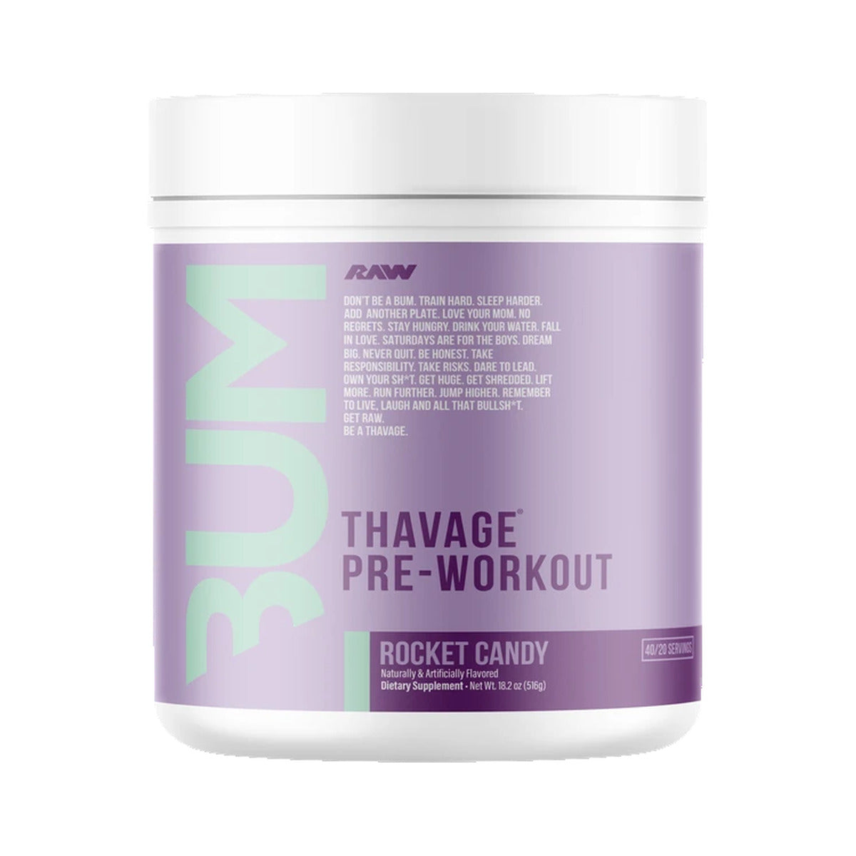 CBUM Thavage Pre-Workout - Rocket Candy