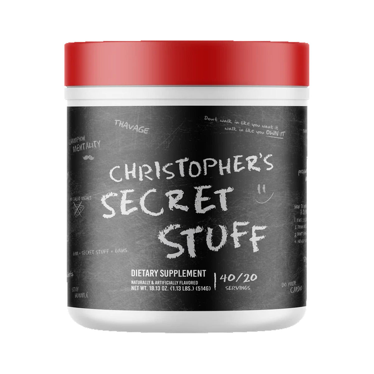 CBUM Thavage Pre-Workout - Secret Stuff
